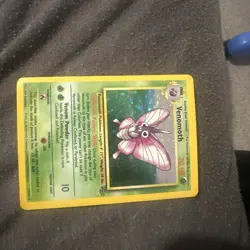 VENOMOTH POKEMON CARD TCG 13/64 HOLO RARE JUNGLE SET - Image 2
