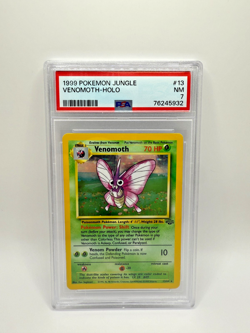 Venomoth 13/64 Jungle Holo 1999 Pokemon Trading Card Game TCG WOTC PSA 7 - Image 1