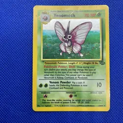 Pokemon Venomoth Card 13/64 Jungle Rare Holo Card TCG - Image 1