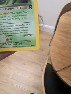 Pokemon TCG Holo Venomoth Jungle 13/64 MP - Image 3