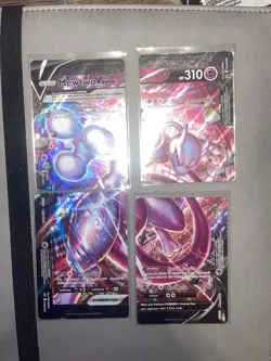 Pokemon TCG Mewtwo V Union 4 Card Set SWSH159 NM English - Image 1