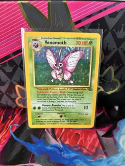 Pokemon TCG Jungle Venomoth Holo 13/64 MP - Image 1