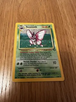 Pokemon TCG Venomoth Jungle 13/64 Holo Unlimited Holo Rare - Image 1