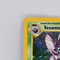 Pokemon TCG Venomoth Jungle Set Holo Rare Card 13/64 1999 - Image 2