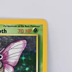 Pokemon TCG Venomoth Jungle Set Holo Rare Card 13/64 1999 - Image 3