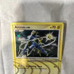 Arceus LV. 100 Holo AR6 | 2009 Platinum Pokemon TCG English Played Card - Image 3