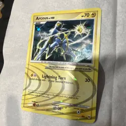 Arceus LV. 100 Holo AR6 | 2009 Platinum Pokemon TCG English Played Card - Image 4