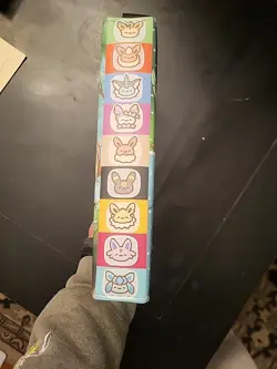 Eevee Evolutions Pokemon Binder For Card Collecting 4 Card Sleeves Per Page - Image 4