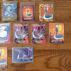 Dragonair Mixed Lot Of Cards, Stickers, Polaroids, Magnets And Fan Art Pokemon - Image 4