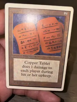 MTG - Magic The Gathering - Copper Tablet - Unlimited EX (A) - Image 5