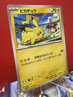 Pikachu 120/SV-P PROMO Pokemon Japanese NM Charizard US Fast SHIP - Image 2