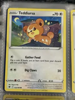 Pokemon TCG Ursaring & Teddiursa Lot Of 4 Cards All Near Mint - Image 2