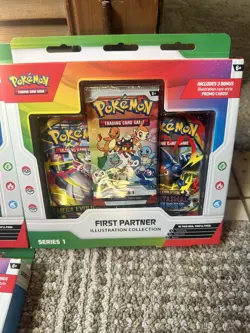 Pokemon First Partner Illustration Collection Series 1 Lot Of 4 TCG Cards - Image 2