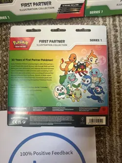 Pokemon First Partner Illustration Collection Series 1 Lot Of 4 TCG Cards - Image 5