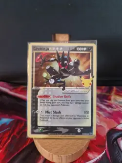 Graninja GOLD STAR SWSH144 Celebrations Promo Card Pokemon TCG SEALED - Image 1