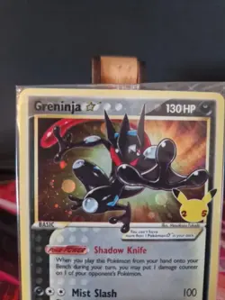 Graninja GOLD STAR SWSH144 Celebrations Promo Card Pokemon TCG SEALED - Image 5