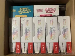 Pokemon Sealed Lot Prismatic Evolutions Costco Bundle Ascended Hero White Flare - Image 2