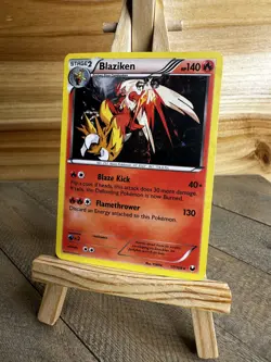 Pokemon Dark Explorers Holo Rare Blaziken #17/108 Lightly played - Image 1