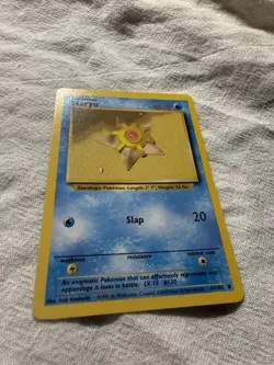 Staryu Pokemon Base Set (Unlimited)- 65/102 Wizards of the Coast - Image 2