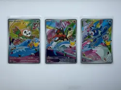 Pokemon TCG First Partner Illustration Collection Series 1 Rowlet/Litten/Popplio - Image 3