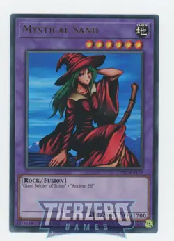 Yugioh Mystical Sand GFP2-EN119 Ultra Rare 1st Edition Near Mint - Image 1