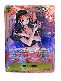 Nico Robin (055) (Alternate Art) EB03-055 Extra Booster One Piece Heroines NM/M - Image 1
