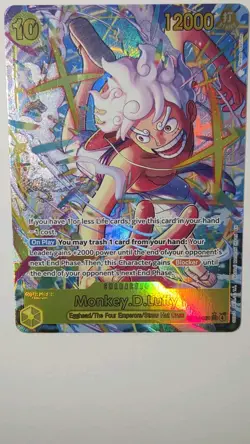 One Piece CCG Monkey.D.Luffy Alternate Art EB04-061 - Image 1