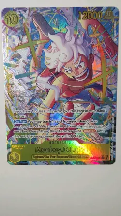 One Piece CCG Monkey.D.Luffy Alternate Art EB04-061 - Image 2