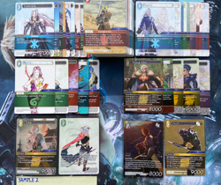 FINAL FANTASY TCG FFTCG 125 CARD LOT OPUS MIX COMMON RARE HERO LEGEND PROMO FOIL - Image 2