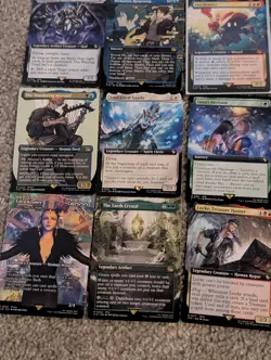 Final Fantasy Mtg Mythic & Rare Lot (25) Vivi, Cloud, Vaan Earth Crystal Regular - Image 4