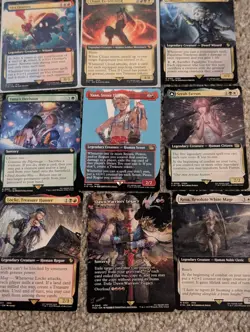 Final Fantasy Mtg Mythic & Rare Lot (25) Vivi, Cloud, Vaan Earth Crystal Regular - Image 5