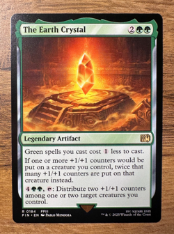 Magic MTG Final Fantasy The Earth Crystal #184 FIN *NON-FOIL* Rare - Image 1