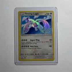 Pokemon TCG Shining Lugia SM82 Promo Holo Basic Card SM Set English - Image 1