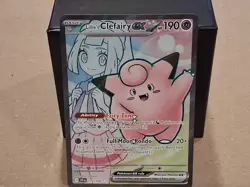 Pokemon Card English Journey Together Lillie's Clefairy ex 173/159 Ultra Rare - Image 3