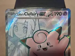 Pokemon Card English Journey Together Lillie's Clefairy ex 173/159 Ultra Rare - Image 4