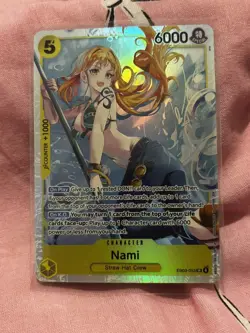 Nami EB03-053 SR English NM EB: Heroines Edition One Piece Card Game TCG - Image 1