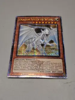 Dragon Spirit of White Quarter Century Secret Rare Card RA04-EN265 NM - Image 1