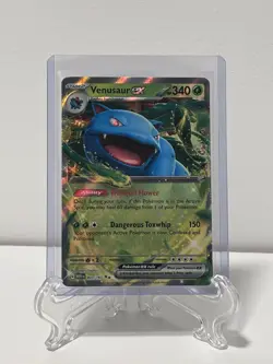 Venusaur ex 003/165 Scarlet & Violet 151 Double Rare Holo Pokemon TCG Card NM - Image 1