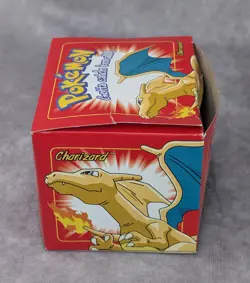 1999 Pokemon CHARIZARD 23k Gold Plated Trading Card Burger King Red Box - Image 2