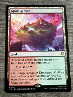 Spire Garden Teenage Mutant Ninja Turtles Commander TMNT MTG Magic the Gathering - Image 1