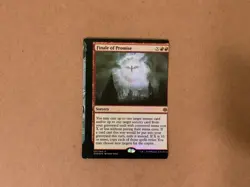 MTG Magic Finale of Promise Foil x1 WAR War of the Spark NFC Miscut Misprint - Image 1