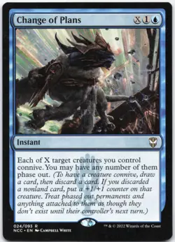 Change of Plans Normal R Commander: Streets of New Capenna 24 NM - Image 1