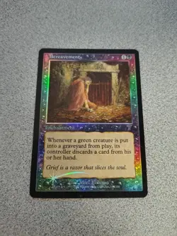 vintage magic the gathering Bereavement Foil 7th ed. uncommon nm - Image 3