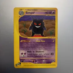 Gengar 48/165 Rare Expedition 2002 Non Holo E-Reader English WOTC Pokemon TCG - Image 1