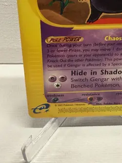 Gengar 48/165 Rare Expedition 2002 Non Holo E-Reader English WOTC Pokemon TCG - Image 5