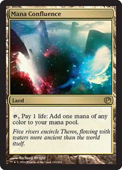 1 x Mana Confluence - Journey into Nyx - Moderate Play - MTG - Image 1