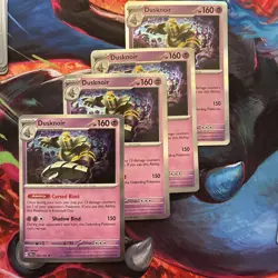 4x Dusknoir 020/064 x4 - Shrouded Fable - Pokemon TCG - Holo Rare - Playset - Image 1