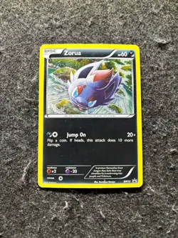 Zorua Holo Pokemon TCG BW Black Star Promos BW12 MP - Image 1