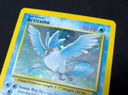 MP Holo Articuno Fossil 2/62 Unlimited Pokemon TCG WOTC - Image 3