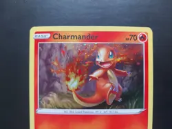 Pokemon - Charmander SWSH092 Cosmos Holo Promo with Swirl - Image 2